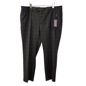 NWT Michael Kors Marvin Glen Plaid Trouser Pants Size 40x29